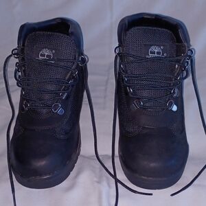 Timberland Black Suede Boots Boys Size5.5